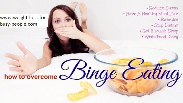 How to overcome binge eating