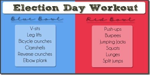 Election Day Workout tips